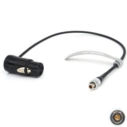 Sennheiser SK2000 Transmitter Audio Input, Connector FVB 00 3 Pin Male Plug to XLR 3Pin Female Cable
