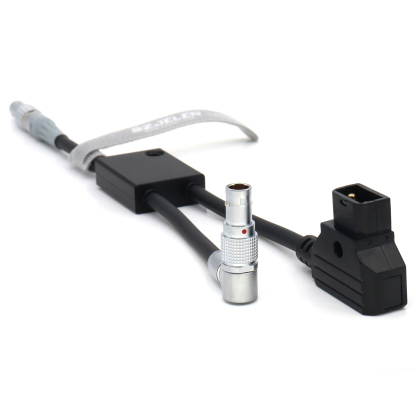 ARRI Cforce RF Motor/Cmotion cRRO motor and camin CAM (7p) to EXT 9Pin and Dtap for RED Komodo-X V-RAPTOR SUN/STOP Cable