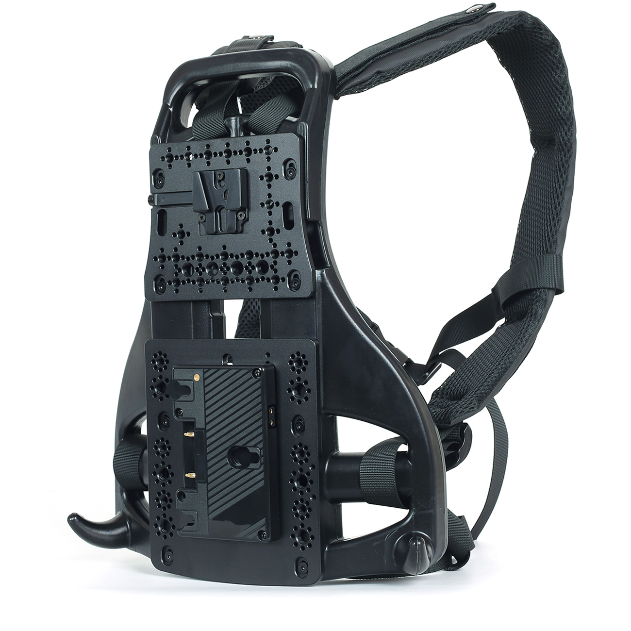Video Outdoor Live Streaming Broadcast Backpack Plate Vest For V-Mount/Gold-Mount Battery