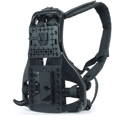 Video Outdoor Live Streaming Broadcast Backpack Plate Vest For V-Mount/Gold-Mount Battery