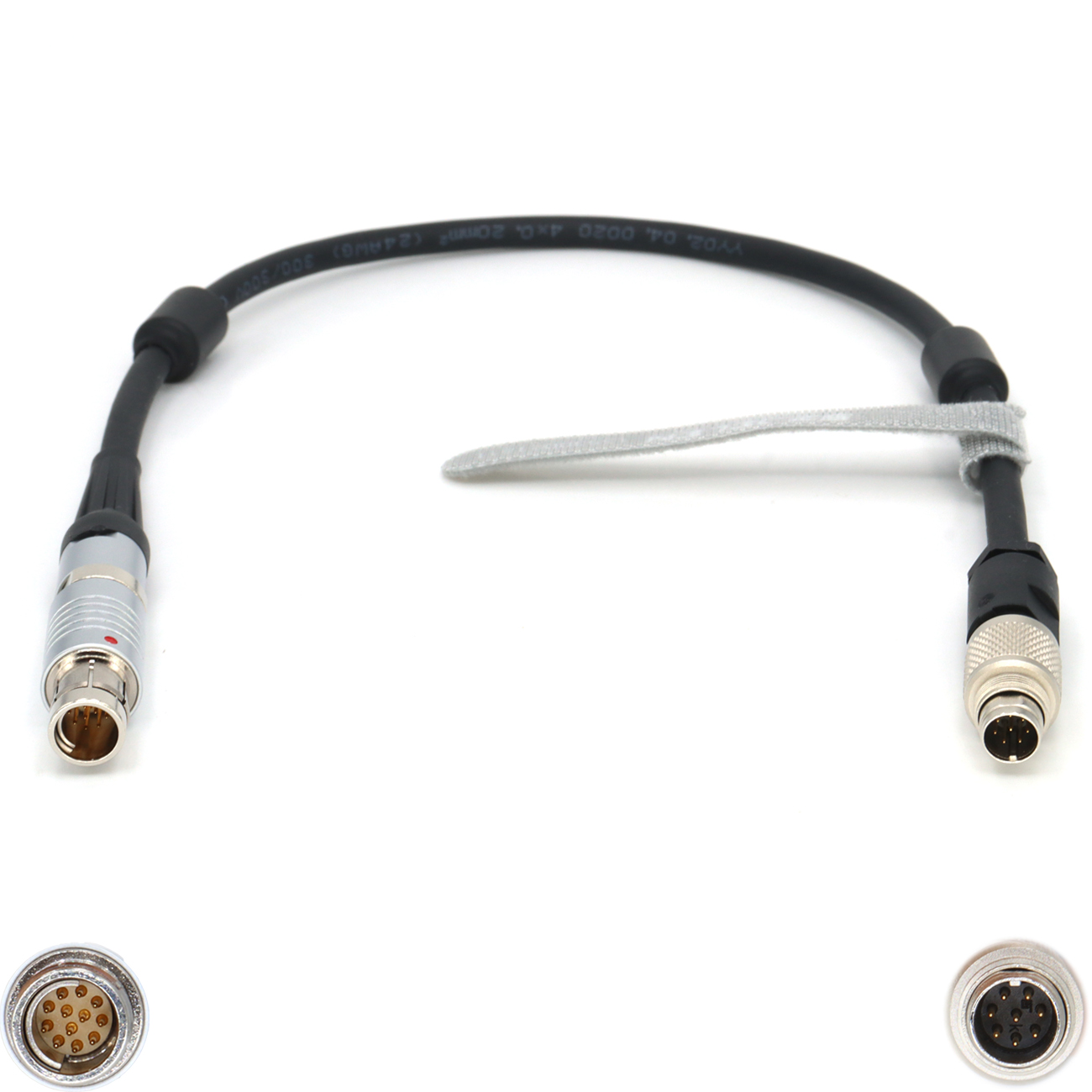 ARRI CLM-4/UMC-4 Motor to Controller Cable for FI 12Pin to Binder 8Pin Wireless Focus Motor Cable