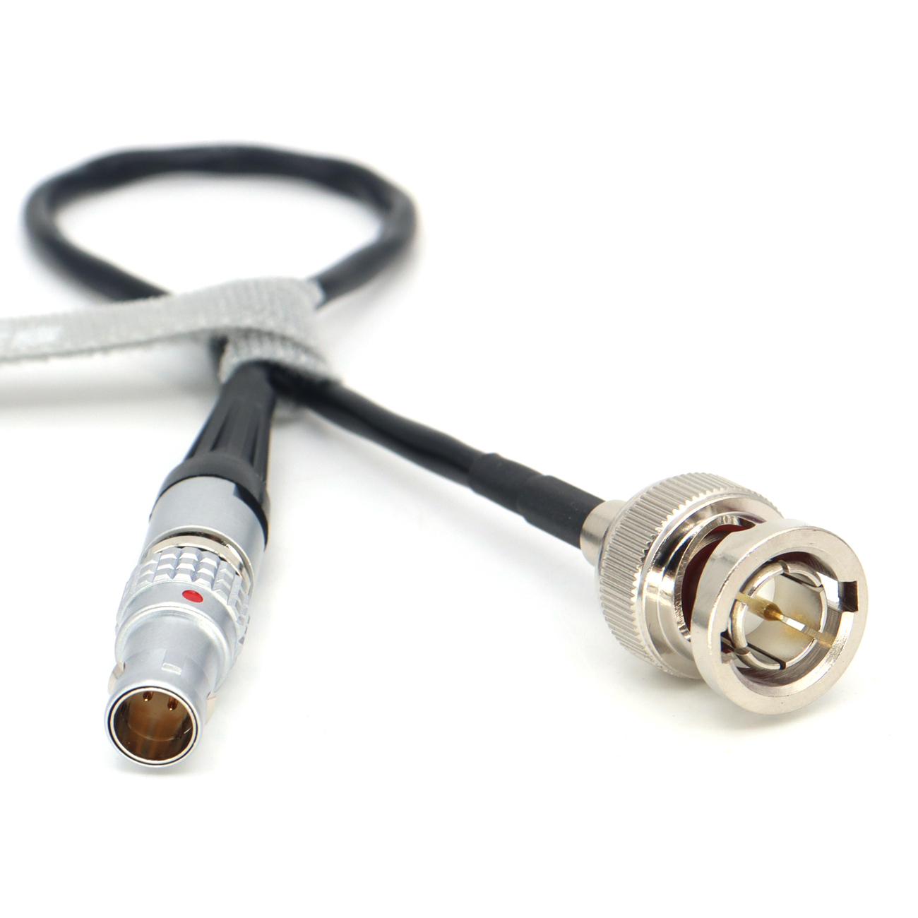 Timecode Cable BNC Male to EXT 9Pin Male for Red Komodo, Sound Devices ZAXCOM