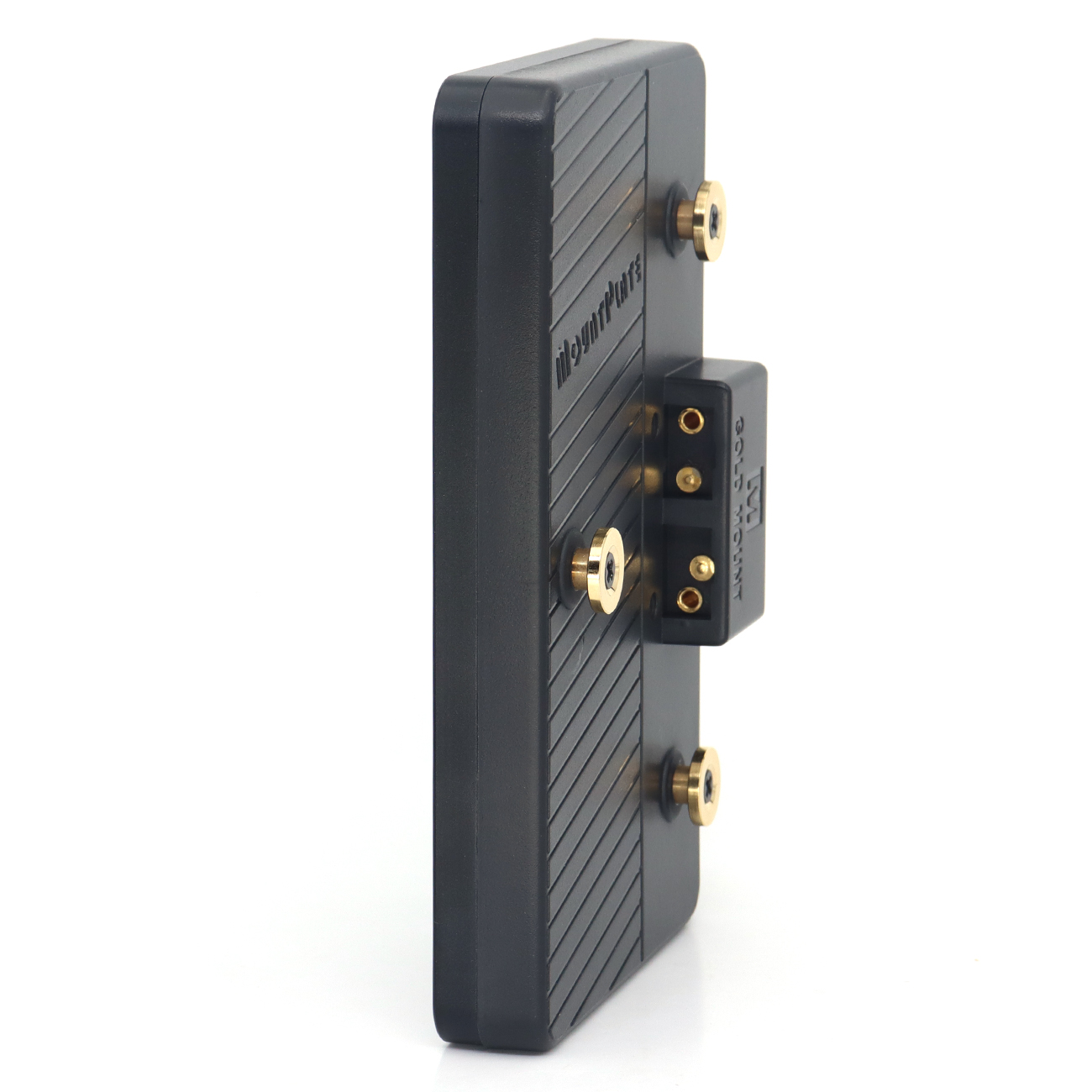 Gold-Mount Battery Expansion Cheese Plate With 1/4"-20, 3/8"-16 Screw Holes for SONY CANON RED FUJI