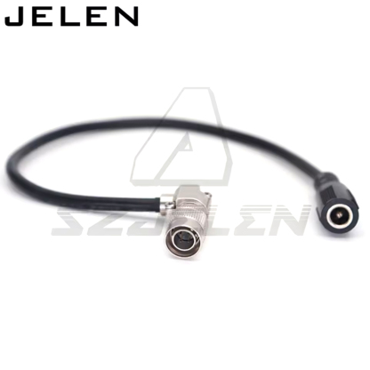 Power Cable DC 2.5mm Female to Hirose 4Pin Male for Sound Devices 688, Zoom f8/f4