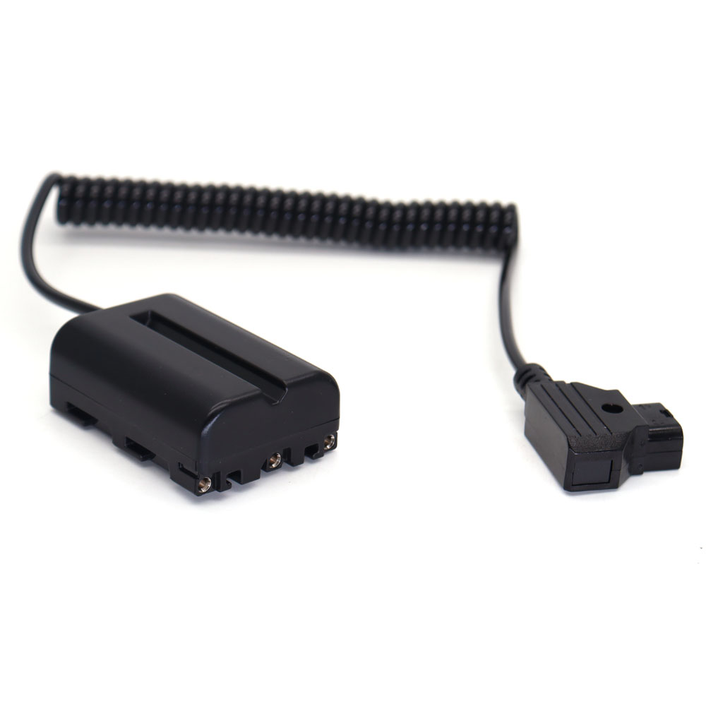 D-tap to NP-FM500H Dummy Battery Power Cable for ARRI WCU-4