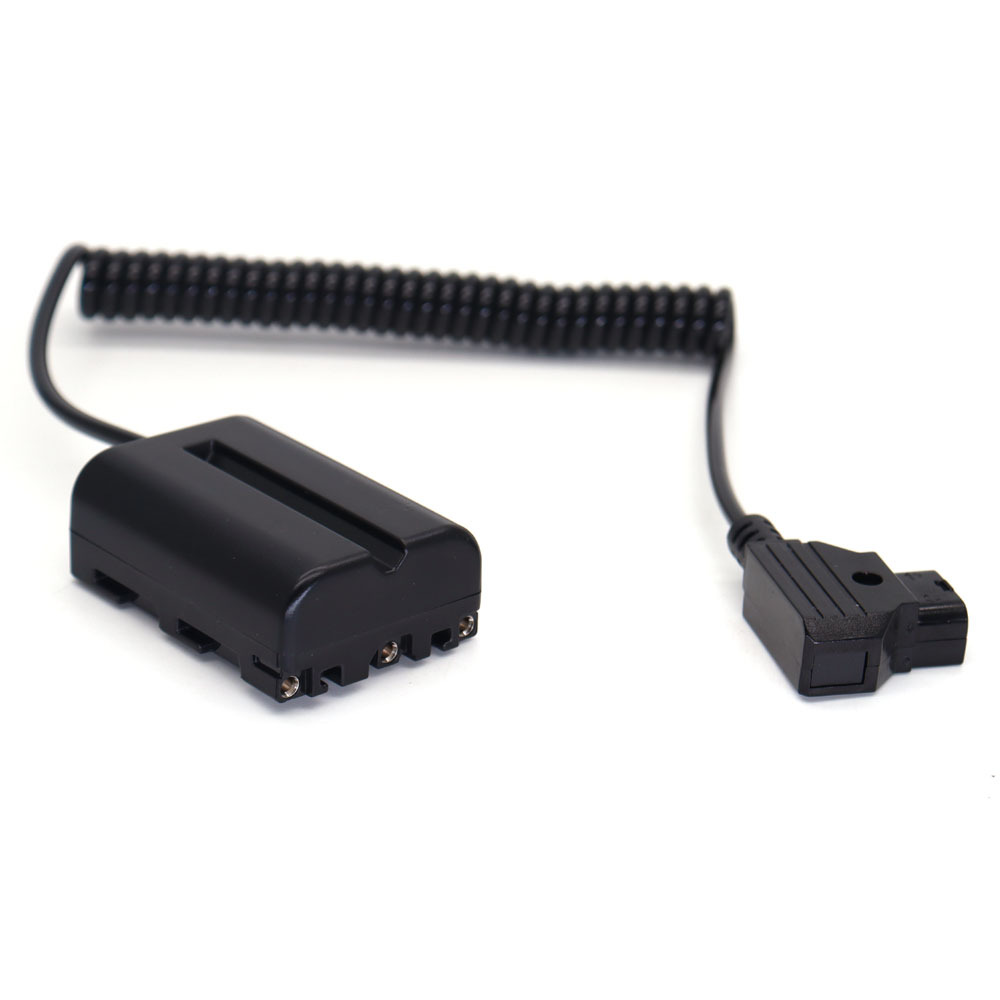 D-tap to NP-FM500H Dummy Battery Power Cable for ARRI WCU-4