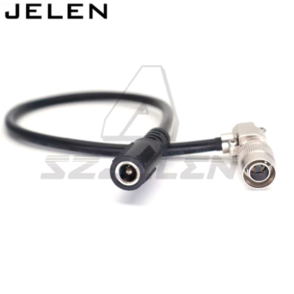 Power Cable DC 2.5mm Female to Hirose 4Pin Male for Sound Devices 688, Zoom f8/f4