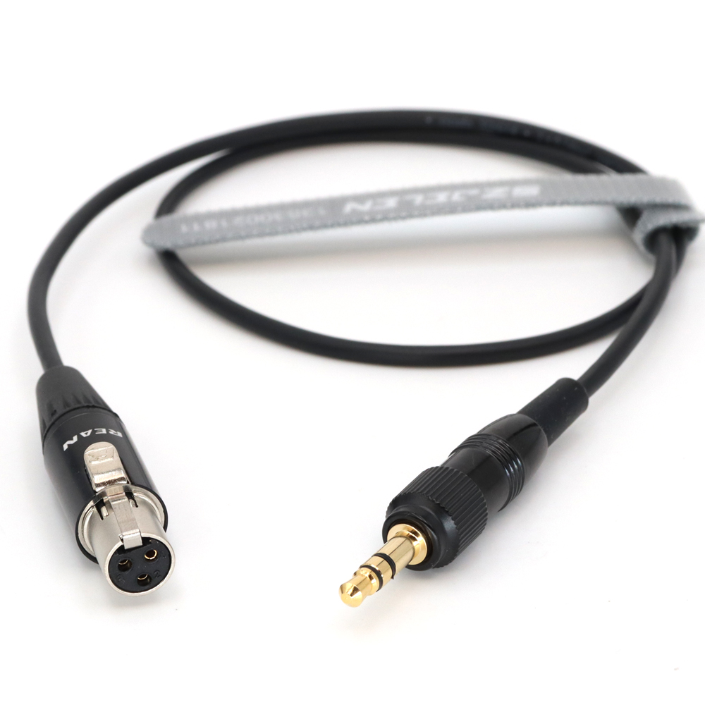 Audio Cable Locking 3.5mm to TA3F/XLR 3Pin Male/Female for SONY 
