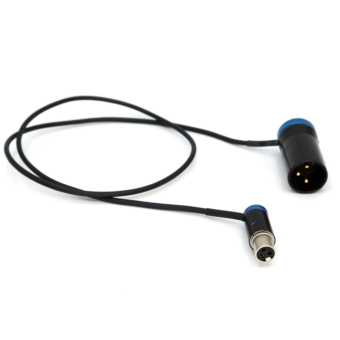 Audio Cable Short Mini XLR 3Pin Female to Short XLR 3Pin Male for Lectrosonics