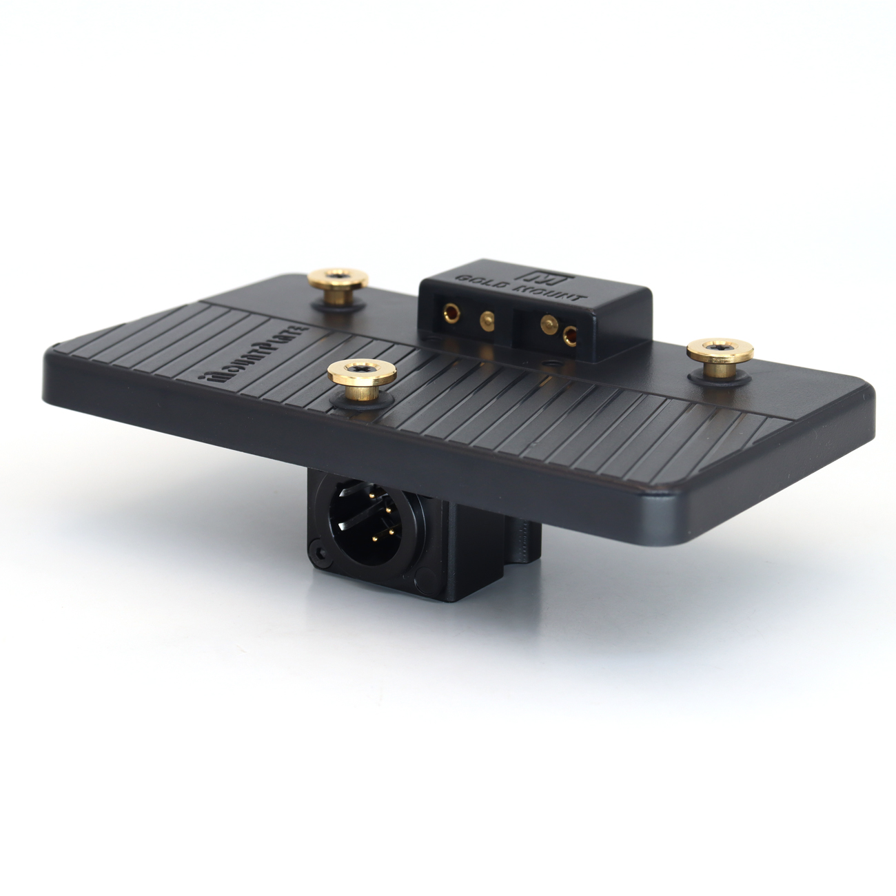 Gold Anton Bauer Mount Battery Plate with XLR 4Pin Male