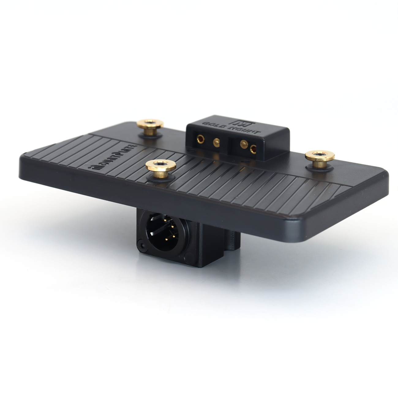 Gold Anton Bauer Mount Battery Plate with XLR 4Pin Male