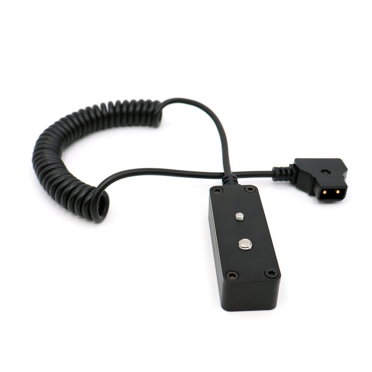 D-tap Three Way Splitter Distributor Spiral wire Metal Case with 1/4‘’ M4 screw