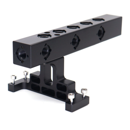 Universal Lightweight Camera Top Handle Grip with 3/8'' Screw Adapters for DSLR