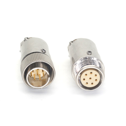 TMW Circular Connector TAJIMI 8Pin Male/Female Plug for old Canon Fujinon Lens