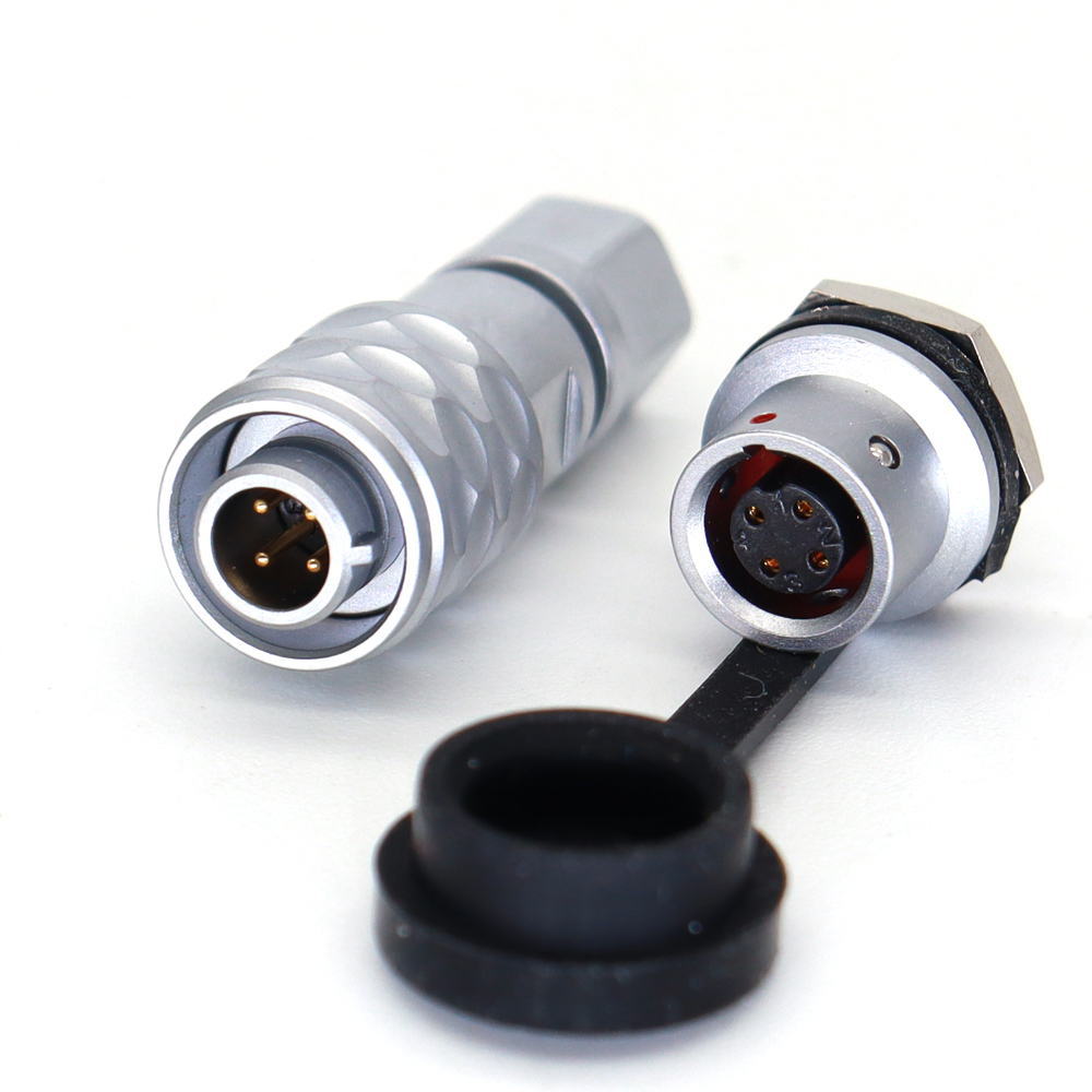 SF6 Series Industrial Push-pull Metal connector SF610 2~5Pin connector electrical connector metal plug and socket