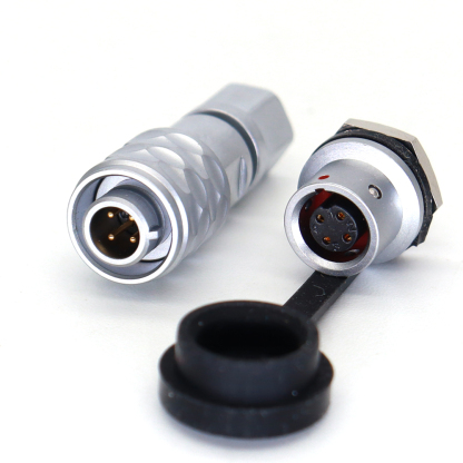 SF6 Series Industrial Push-pull Metal connector SF610 2~5Pin connector electrical connector metal plug and socket
