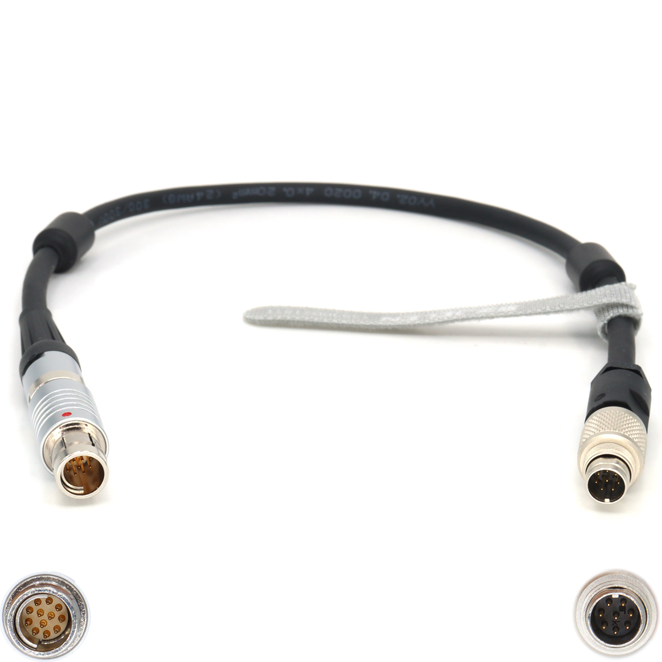 ARRI CLM-4/UMC-4 Motor to Controller Cable for FI 12Pin to Binder 8Pin Wireless Focus Motor Cable