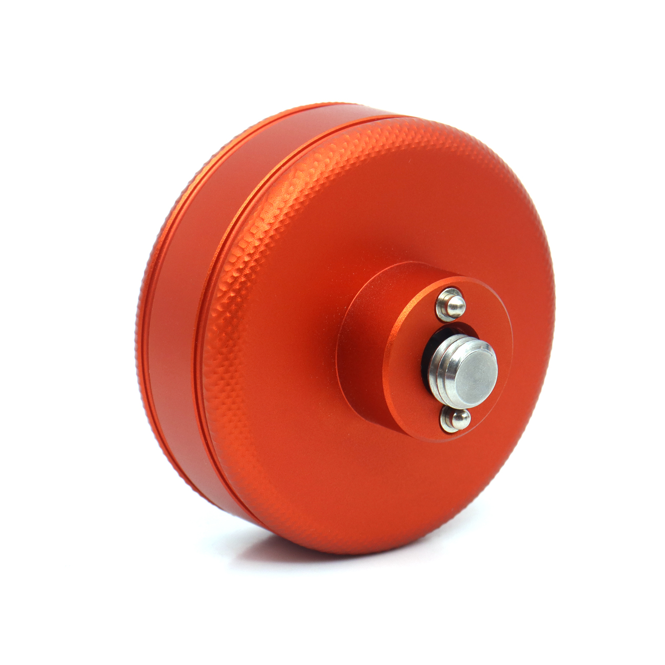 Camera Handle Round Knob, Knuckle Puck with 3/8"-16 Screw & Spring-Loaded Locating Pin, M6 Screw with ARRI Standard Gear