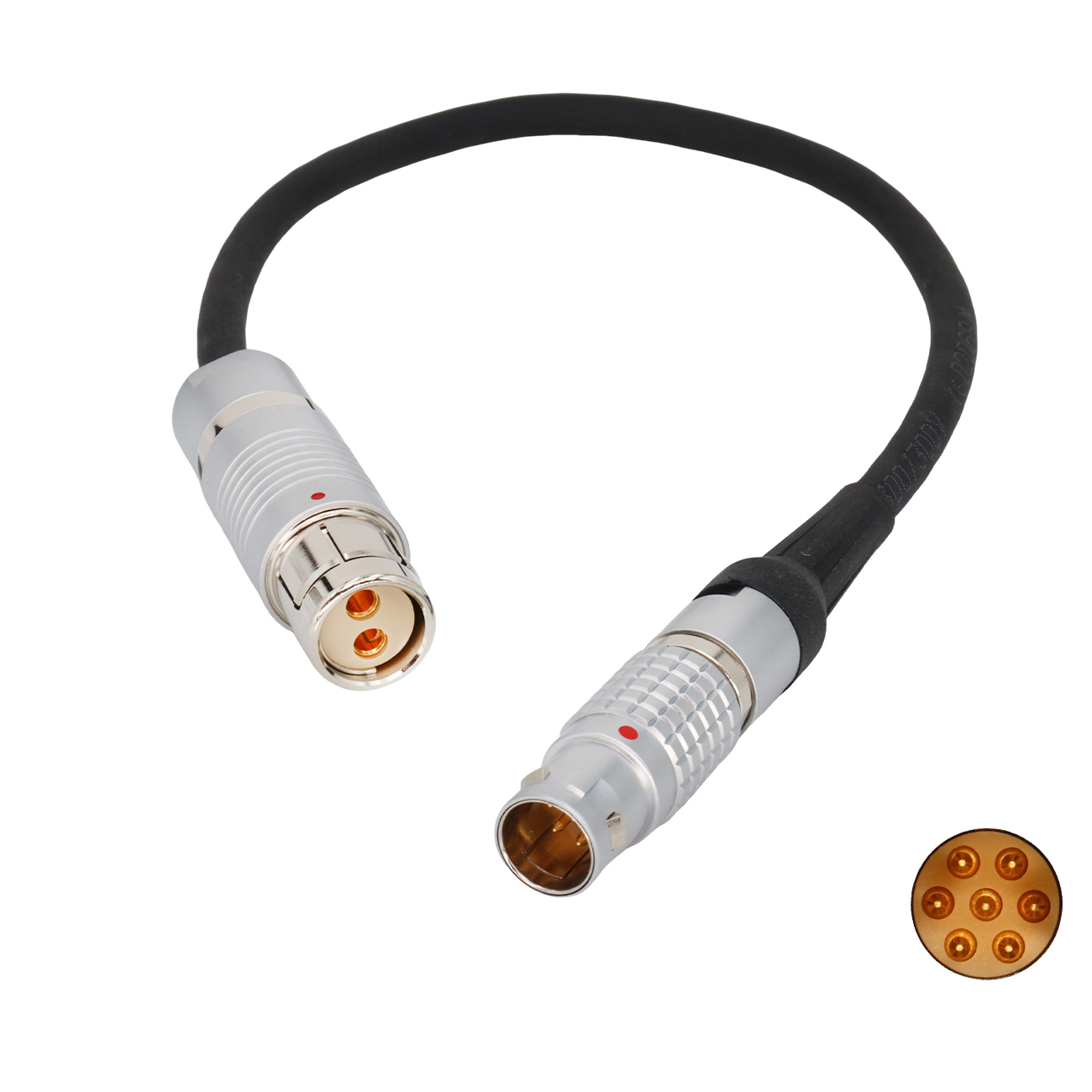 24V Power Cable for ARRI Trinity 2/Camera Stabilizer Systems 2B 7Pin to XT 2Pin Female for ARRI Alexa XT SXT LF SXT-W Classic Camera