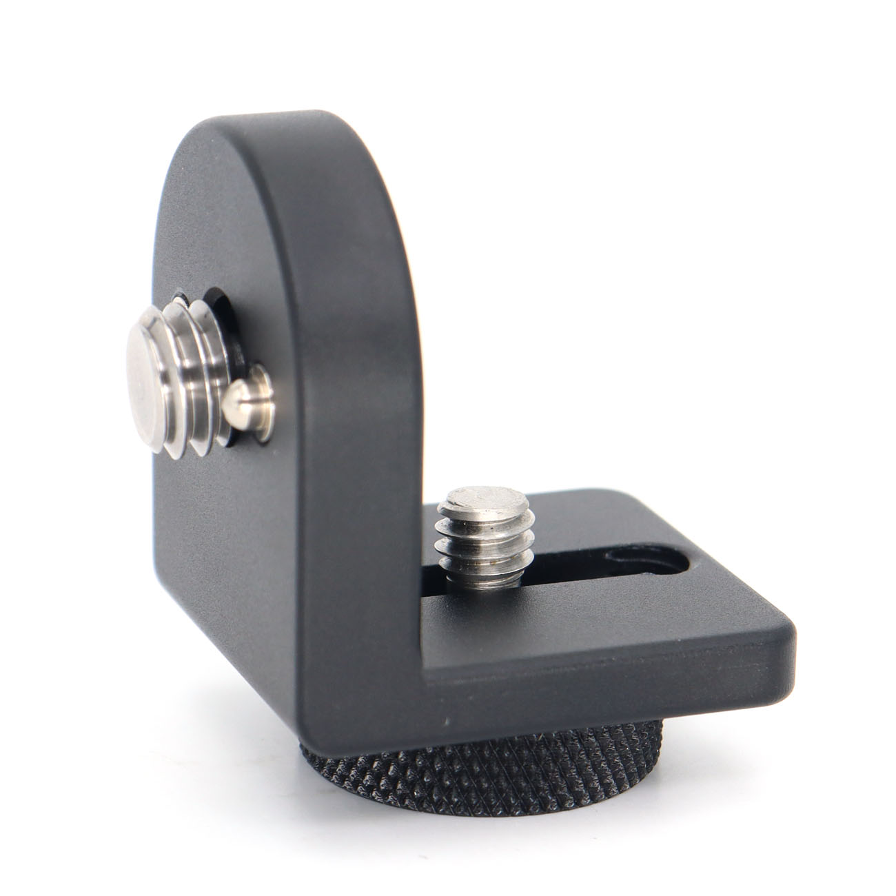 V Mount 1/4 " 3/8" Right Angle Extended Mounting Bracket for Video Monitor Camera