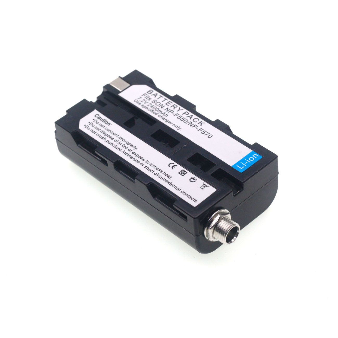 NP-F550/NP-F570/970 Power Coupler DC Dummy Battery for Sony