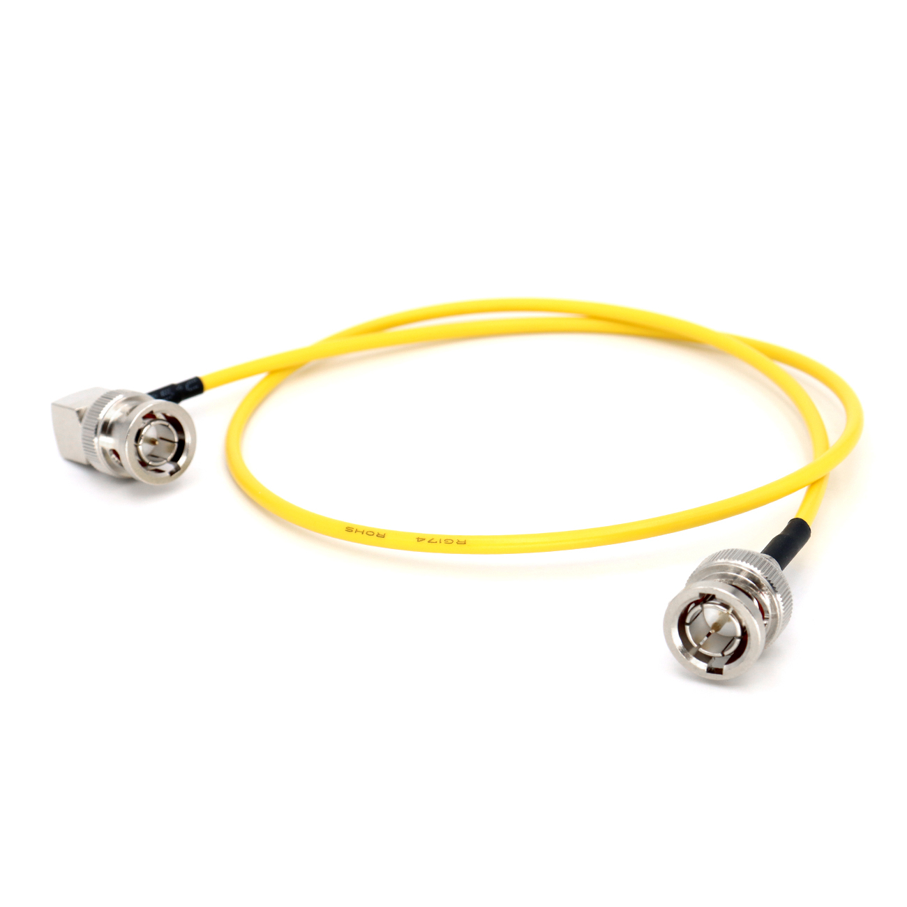 Ultra-Soft SDI Video Signal Cable Elbow BNC to BNC Camera RF Coaxial Cable