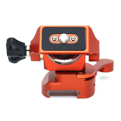 NATO Clamp/Cold Shoe/3/8/1/4 Screw DSLR Monitor Mount for ARRI Mount, 180° Tilt and 360° Swivel