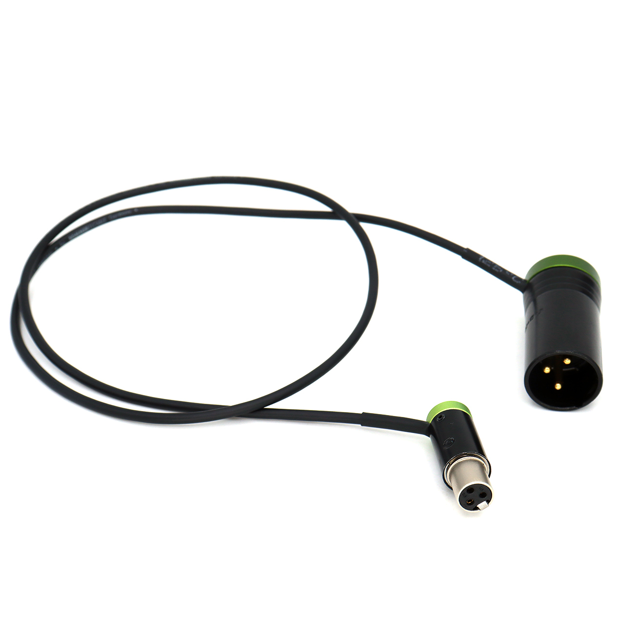 Audio Cable Short Mini XLR 3Pin Female to Short XLR 3Pin Male for Lectrosonics