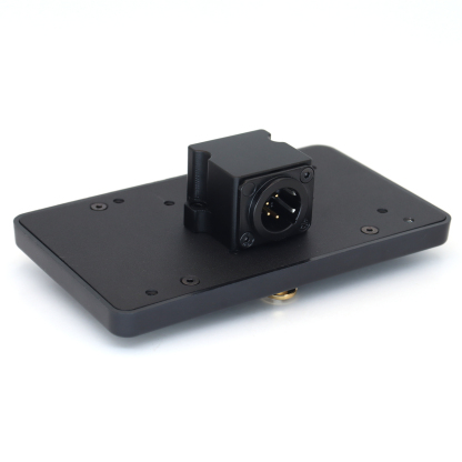 Gold Anton Bauer Mount Battery Plate with XLR 4Pin Male