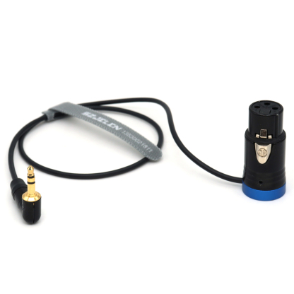 Audio Cable 3.5mm TRS to Short XLR 3Pin Female for Sennheiser SK 500 G4