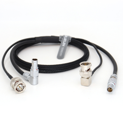 Power Cable 0B 2Pin to 2Pin Cable + 75ohm SDI for Teradek, Vaxis transmission, Samhd Ultra7