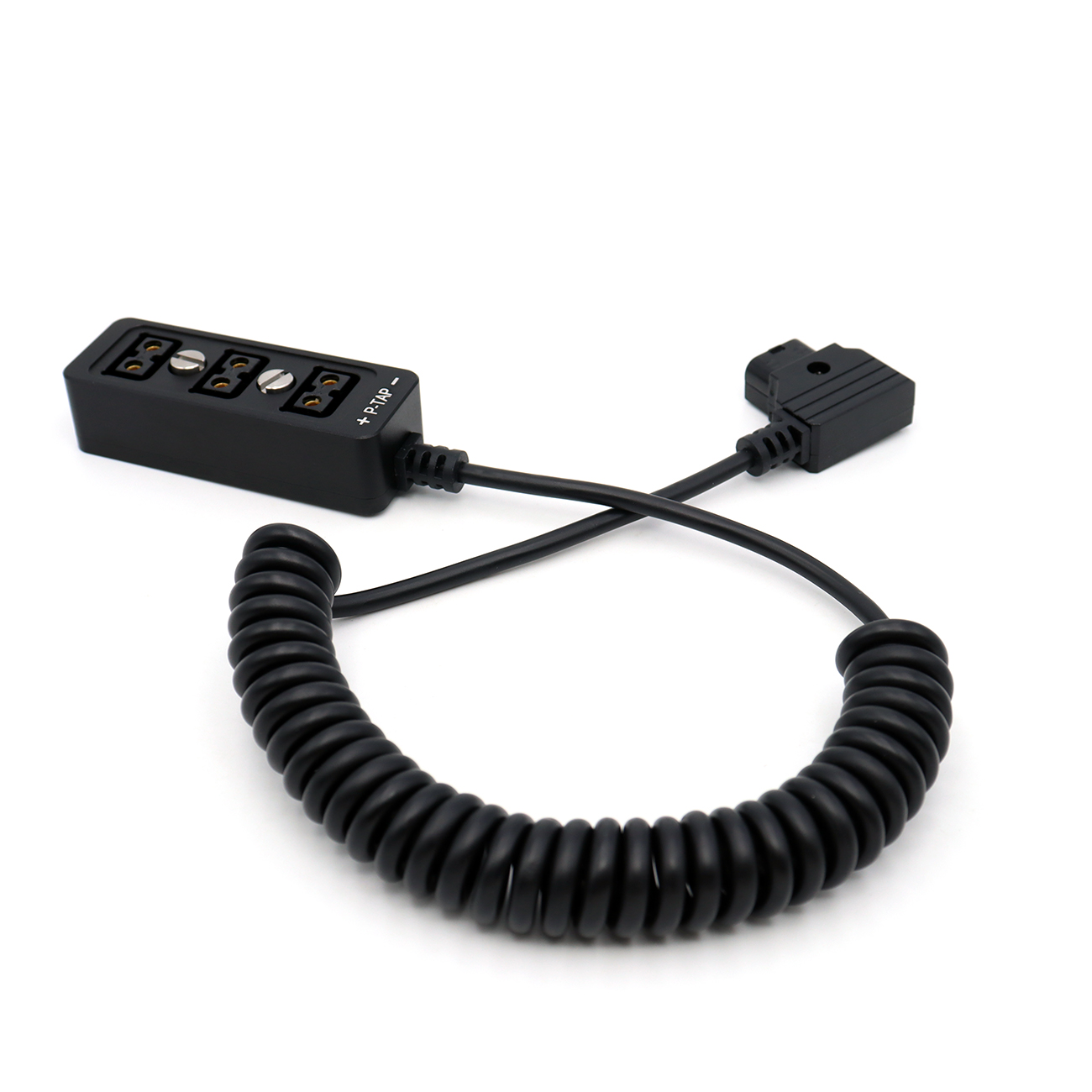 D-tap Three Way Splitter Distributor Spiral wire Metal Case with 1/4‘’ M4 screw