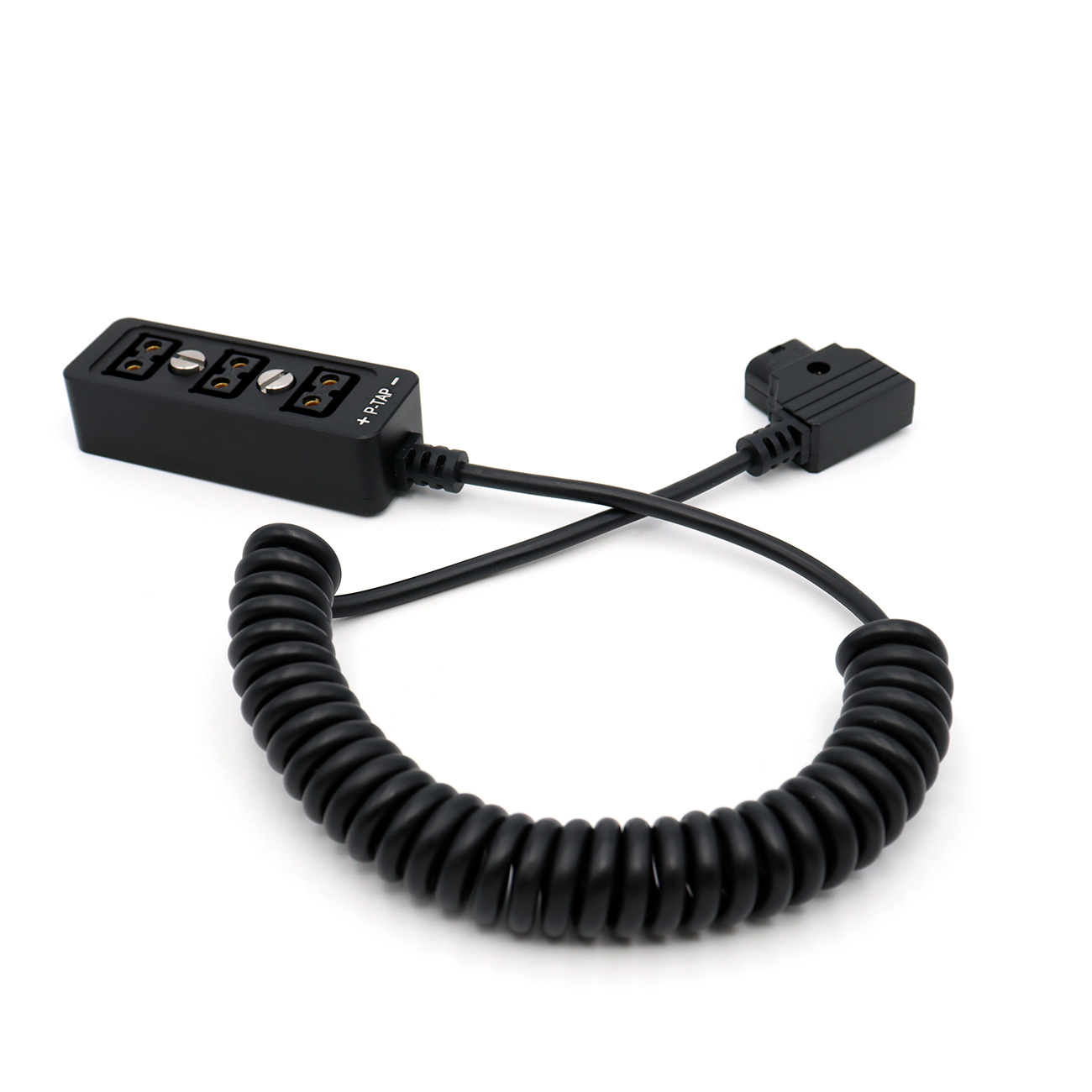 D-tap Three Way Splitter Distributor Spiral wire Metal Case with 1/4‘’ M4 screw