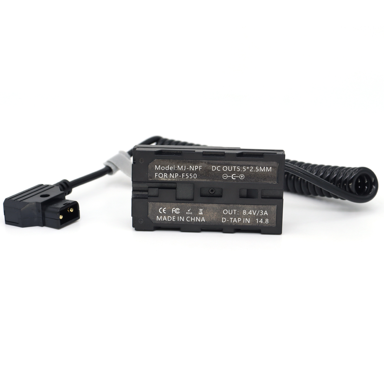 SONY NP-F550/NP-F570/ 970 Power Coupler DC Dummy Battery for SmallHD , ATOMOS Monitor Power cable