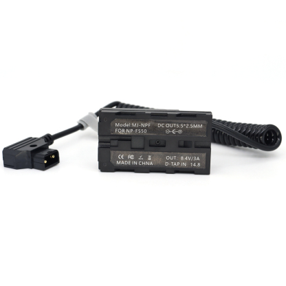 SONY NP-F550/NP-F570/ 970 Power Coupler DC Dummy Battery for SmallHD , ATOMOS Monitor Power cable