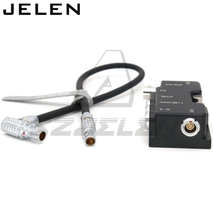 B-Box RED komodo KOMODO-X EXT9-pin splitter-R/S (3pin Fischer) Time code (0B 5pin) CTRL (00B 4pin) 5V (USB) Genlock (BNC)