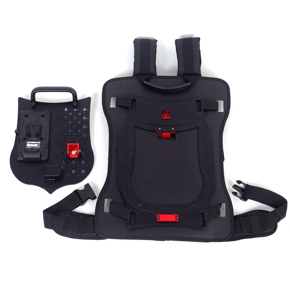 V-mount/B-mount battery Power Backpack XLR 3Pin Power Output Handle fixing plate for ARRI S35 mini miniLF camera is used separate