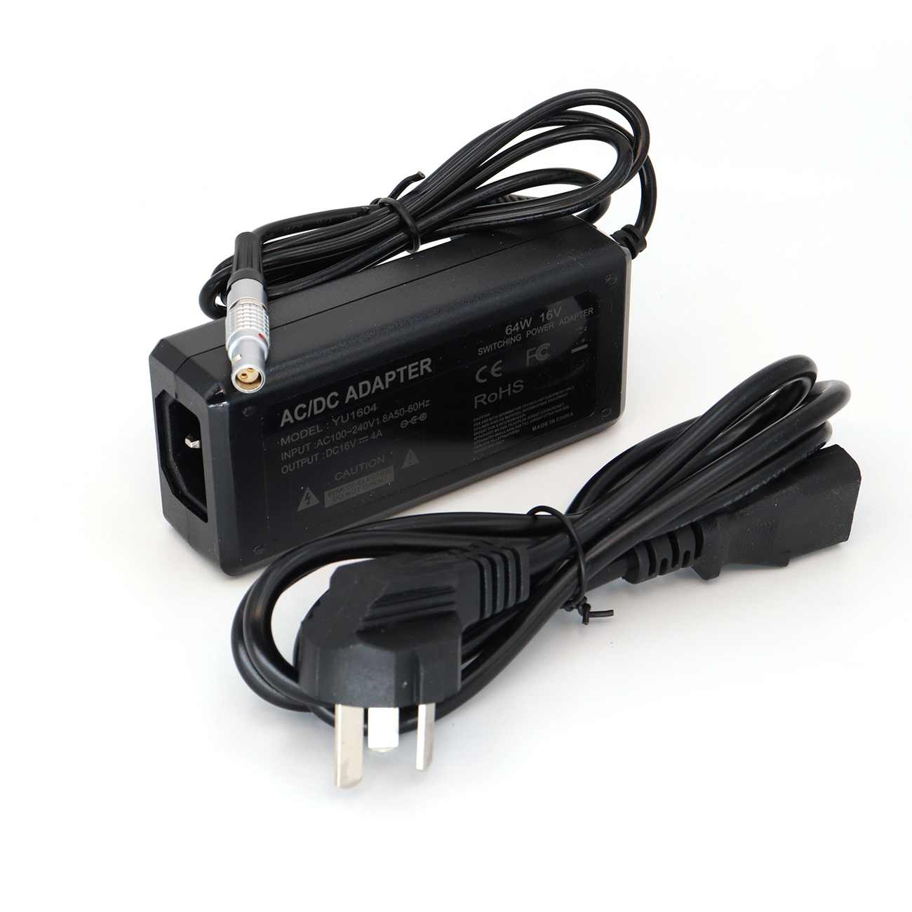 Camera RED KOMODO 2pin female power 220-110V Power Adapter to 16V