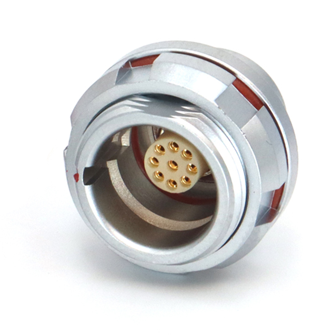 FGG FHG EGG EEG 0K 2~12Pin Circular Plug Watertight IP68 Push-Pull Latching Connector