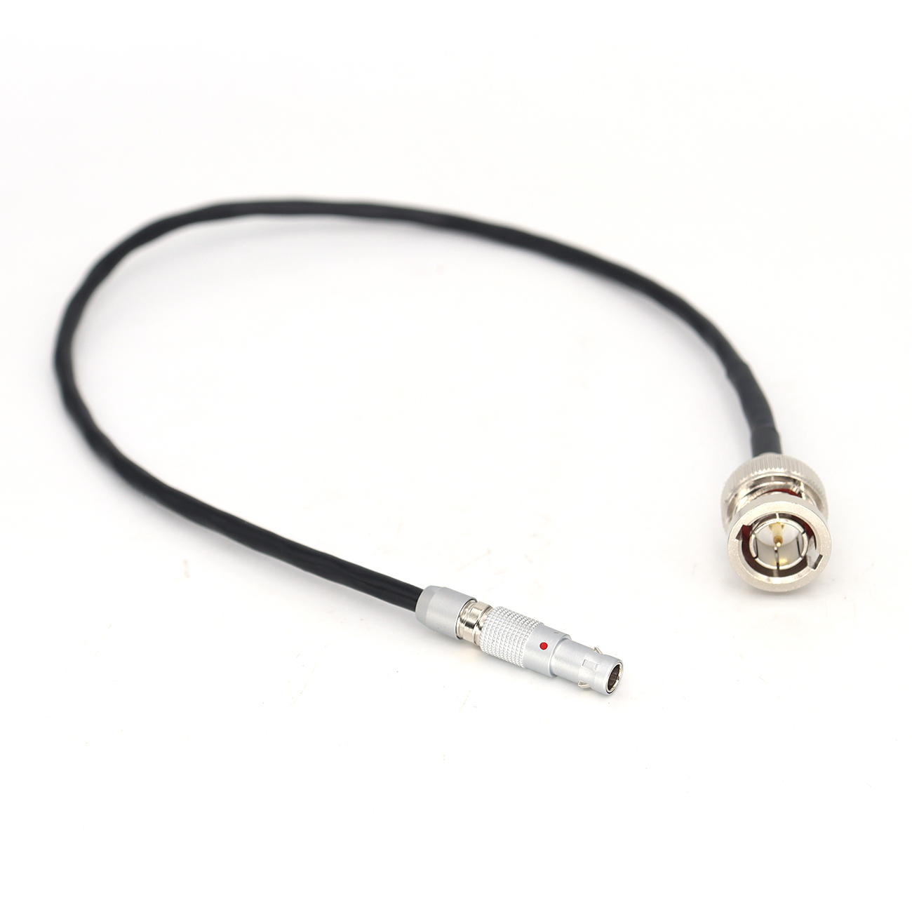 Timecode Input Adapter Cable 00B 4Pin to Elbow BNC for RED Epic/GEmini