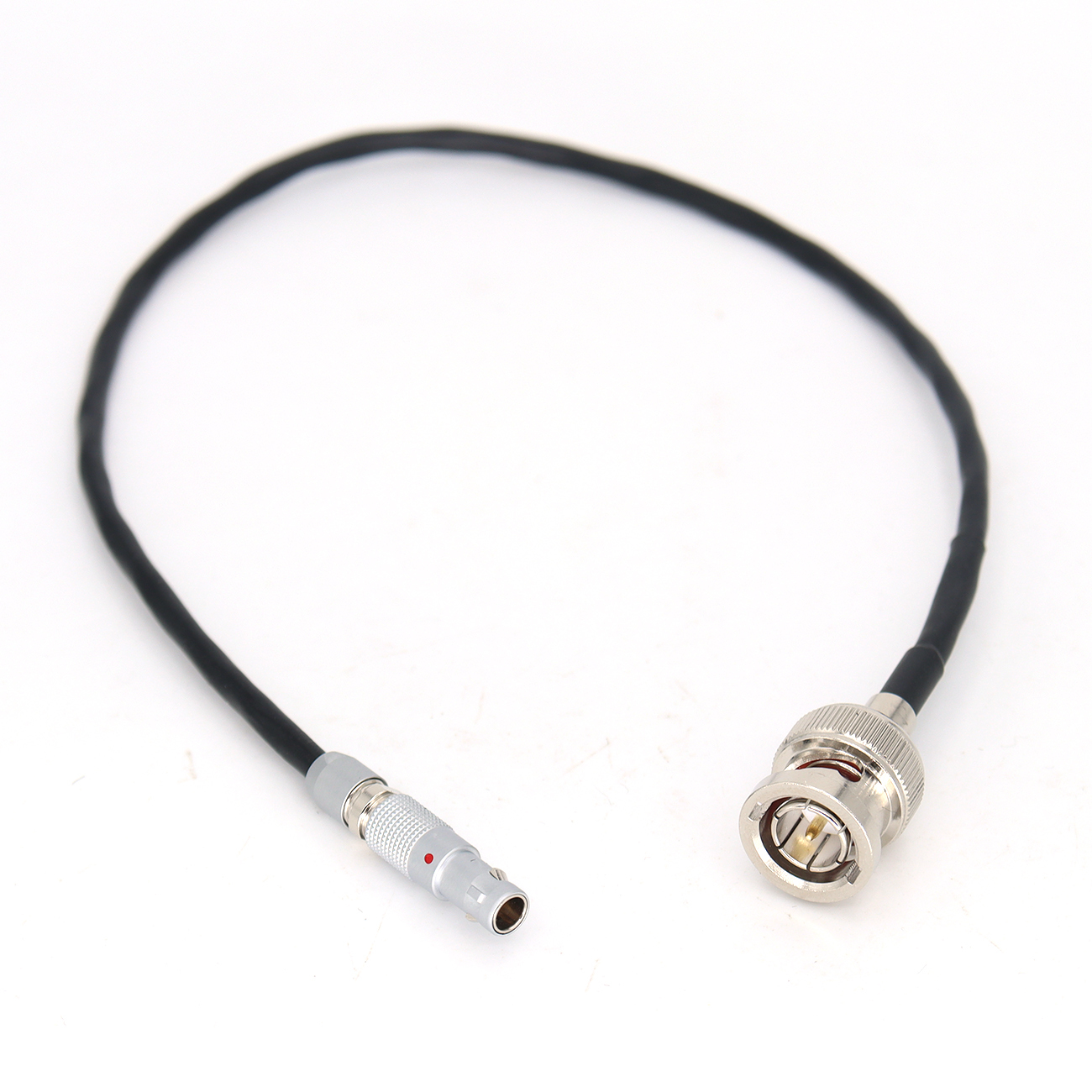 Timecode Input Adapter Cable 00B 4Pin to Elbow BNC for RED Epic/GEmini