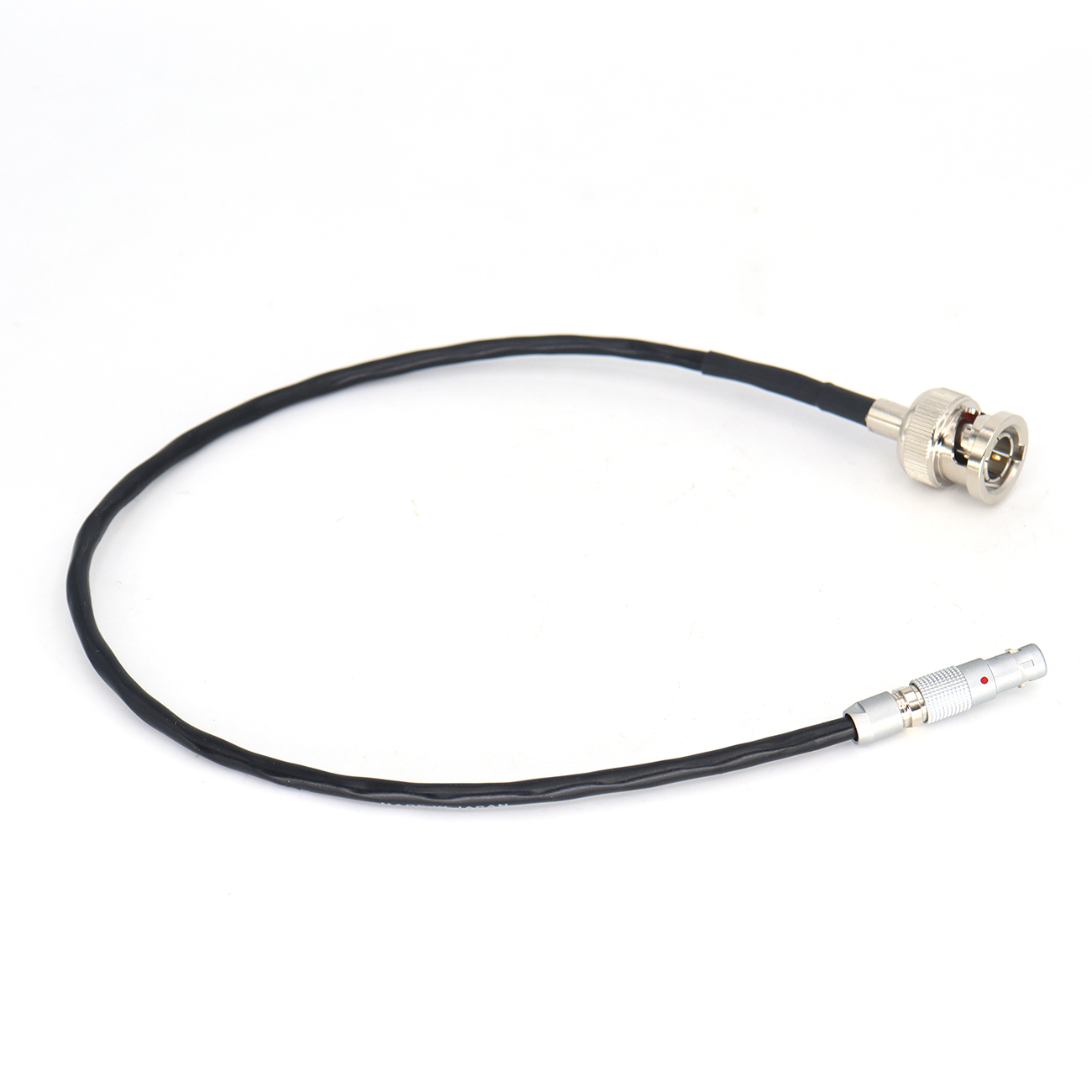 Timecode Input Adapter Cable 00B 4Pin to Elbow BNC for RED Epic/GEmini