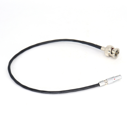 Timecode Input Adapter Cable 00B 4Pin to Elbow BNC for RED Epic/GEmini