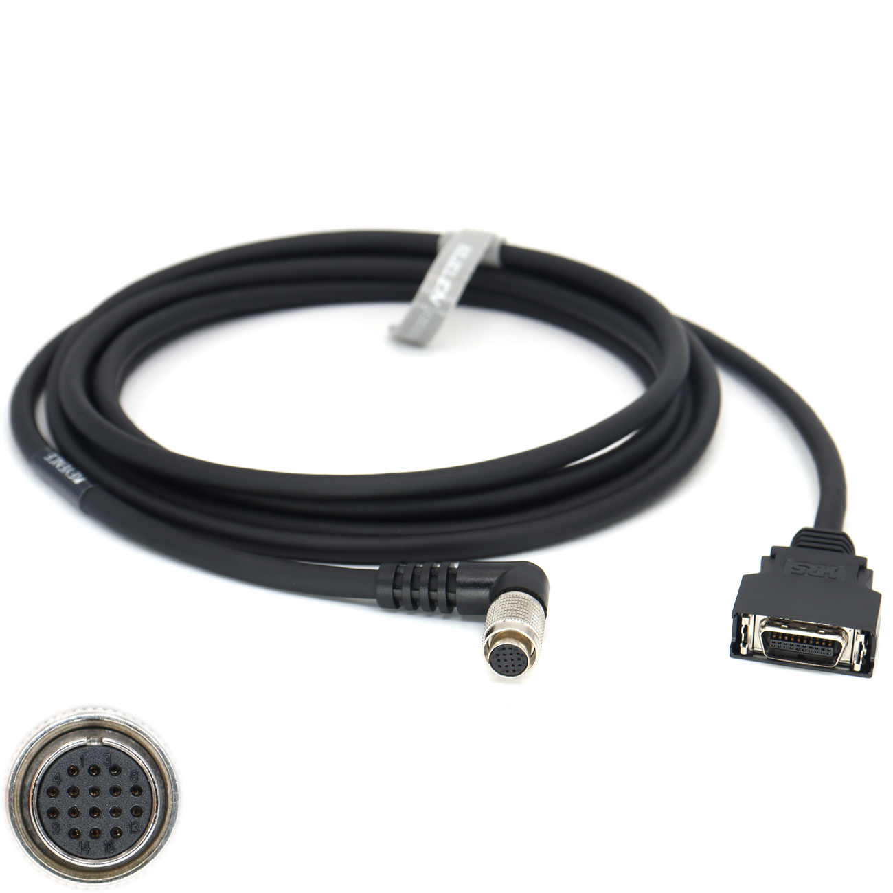 KEYENCE CA-CN3L Industrial Vision Cable, Vision System Industrial Camera Cable for HRS DX30M-20-CV to HR25-9TP-16S 16Pin Plug