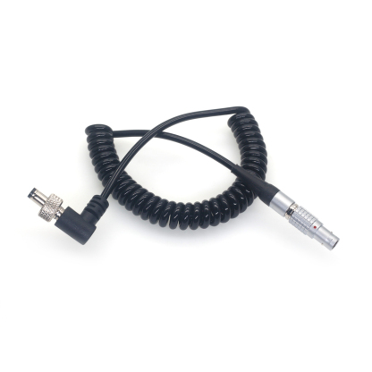 Power Cable Adjustable Plug 0B 2Pin to DC2.5 Screws for SmaHD 702 Monitor, Transmission Power