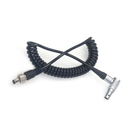 Power Cable Adjustable Plug 0B 2Pin to DC2.5 Screws for SmaHD 702 Monitor, Transmission Power