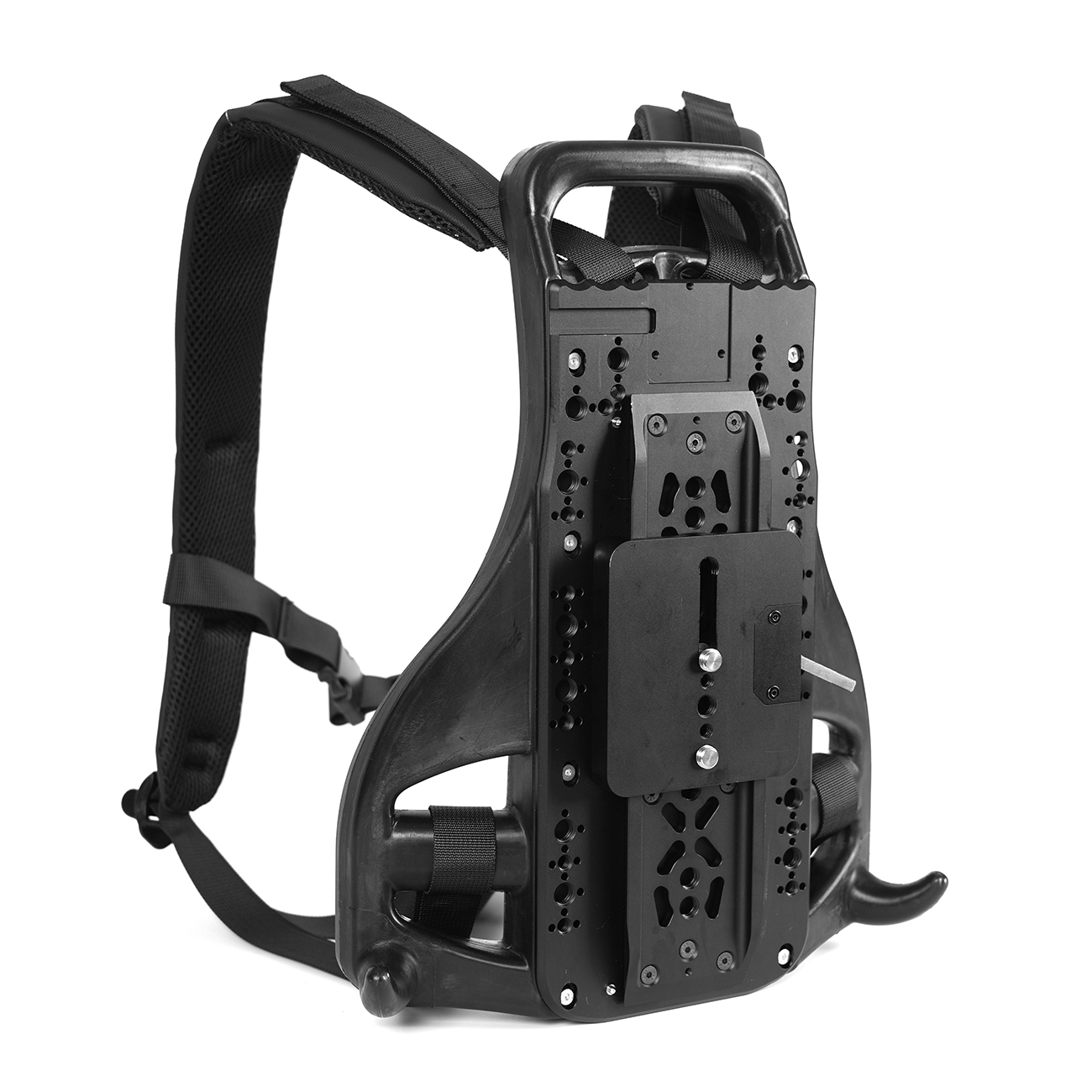 DJI Ronin 4D , SONY CineAlta 3/8 screws hold the camera backpack