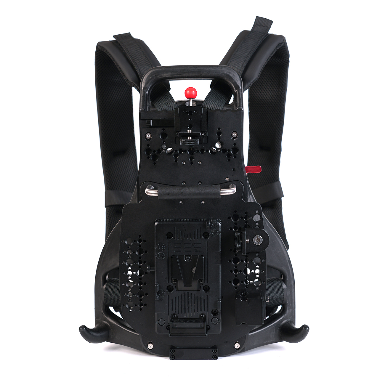 Outdoor Live Streaming Broadcast Backpack Plate Vest For V-Mount B-mount Battery Clamp Power Output Supply Wireless Video