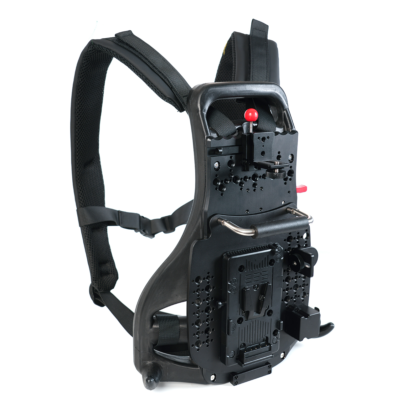 Outdoor Live Streaming Broadcast Backpack Plate Vest For V-Mount B-mount Battery Clamp Power Output Supply Wireless Video