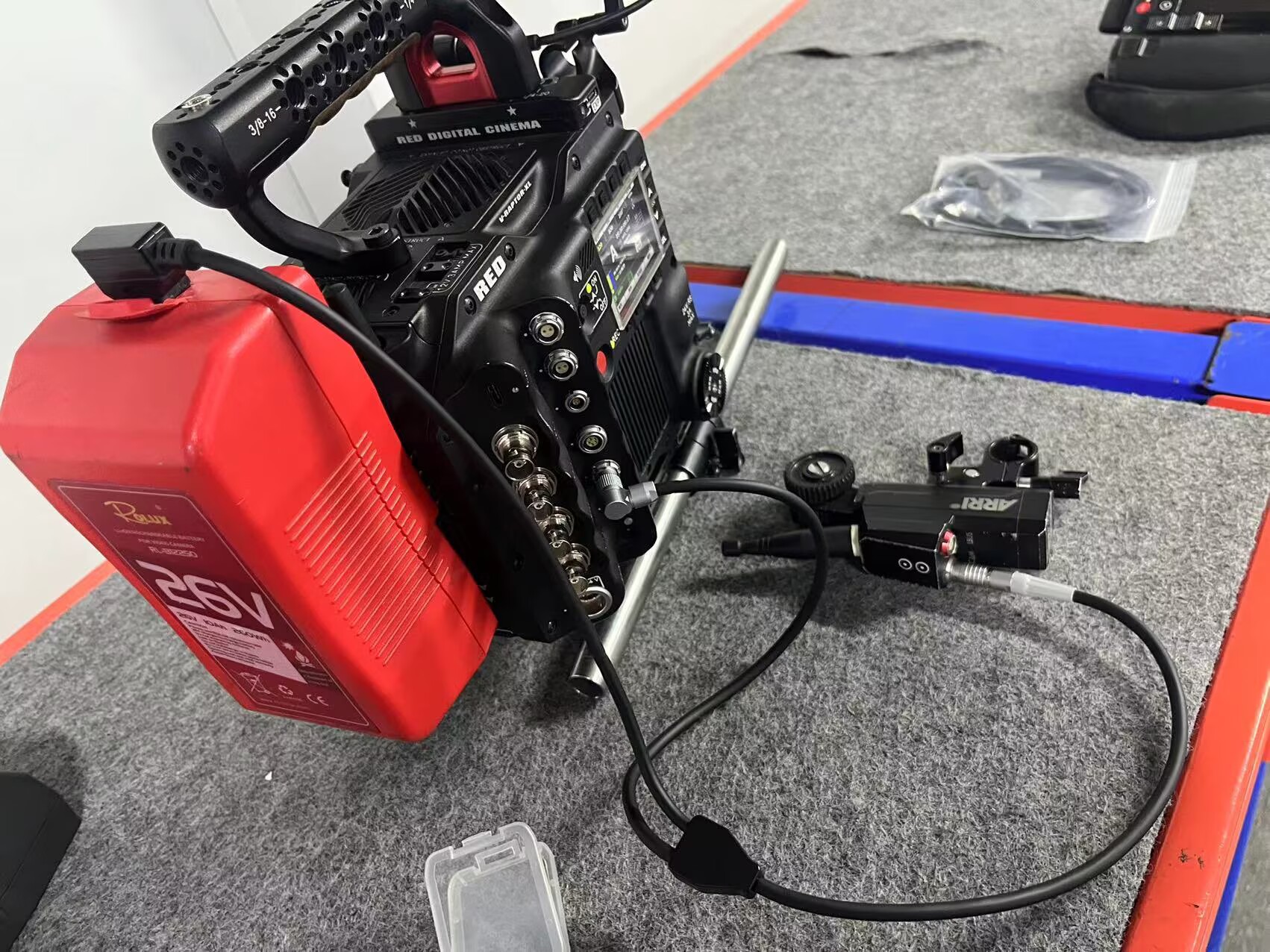 Run/Stop Trigger Power Cable for ARRI Cforce RF Motor Cmotion cPRO to Venice/Alexa Camera/RED Komodo V-Raptor CAM(7p) to D-tap + RS 3Pin